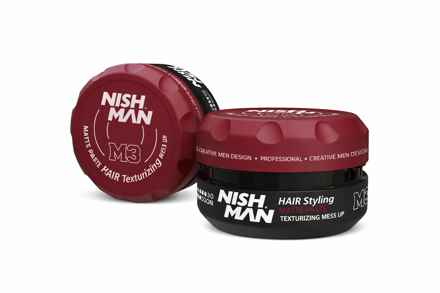 Cera Texturizante Mate Nishman M3 Fijación Fuerte 100ml