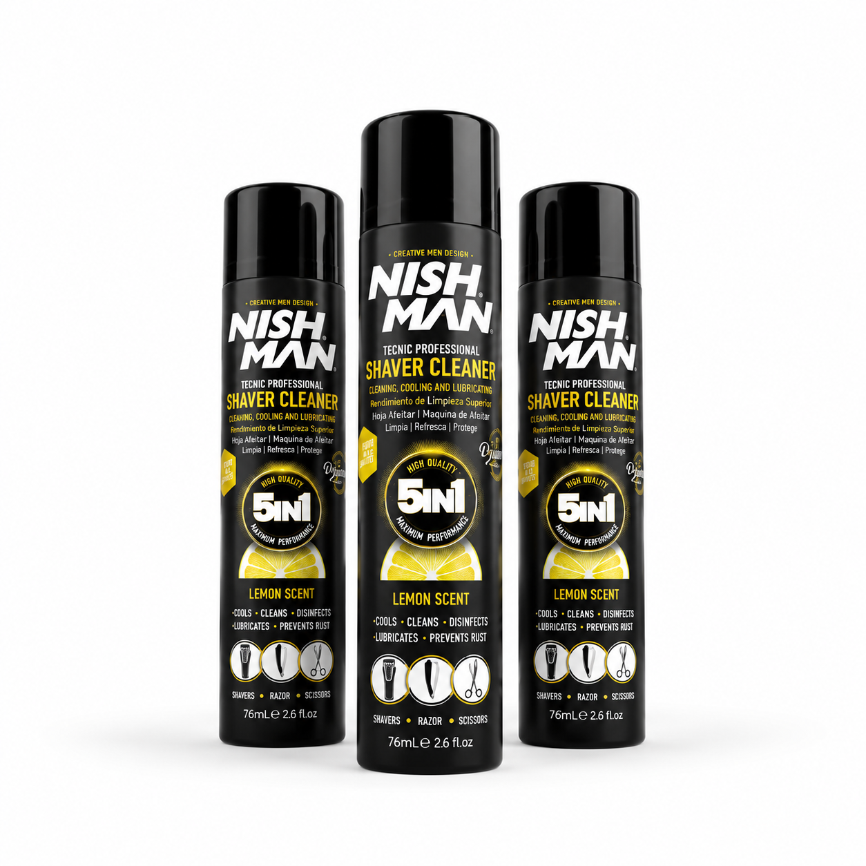 Nishman Cool Care 5 en 1 Desinfectante 769ml