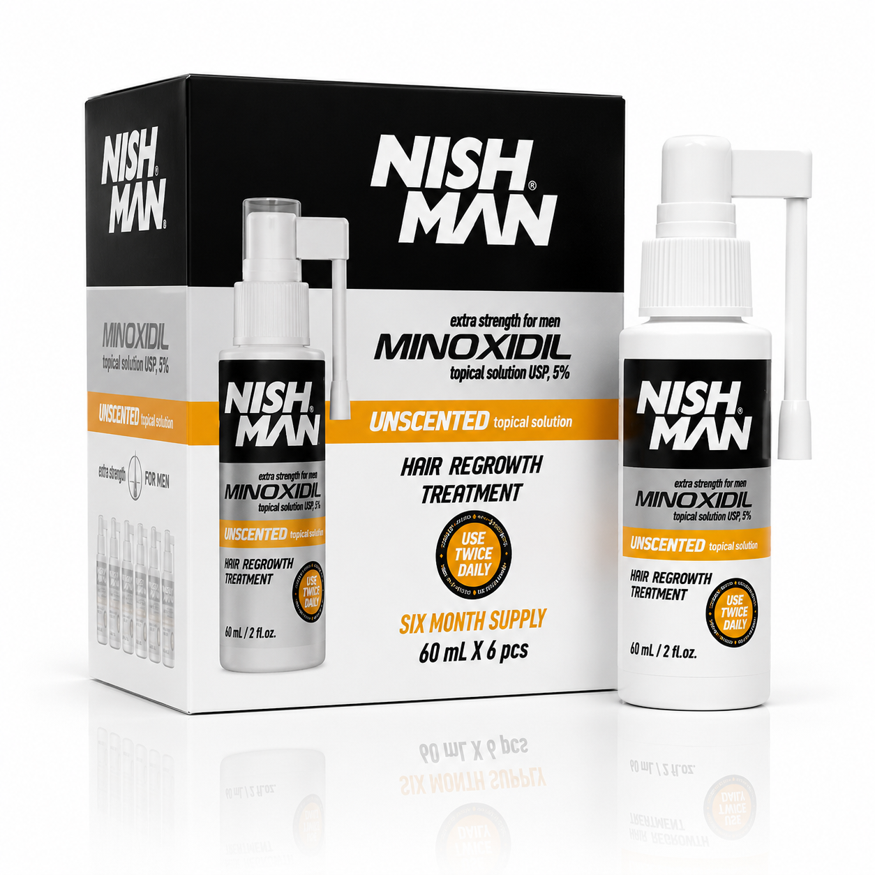 Nishman Minoxidil 5% (6 Unidades)