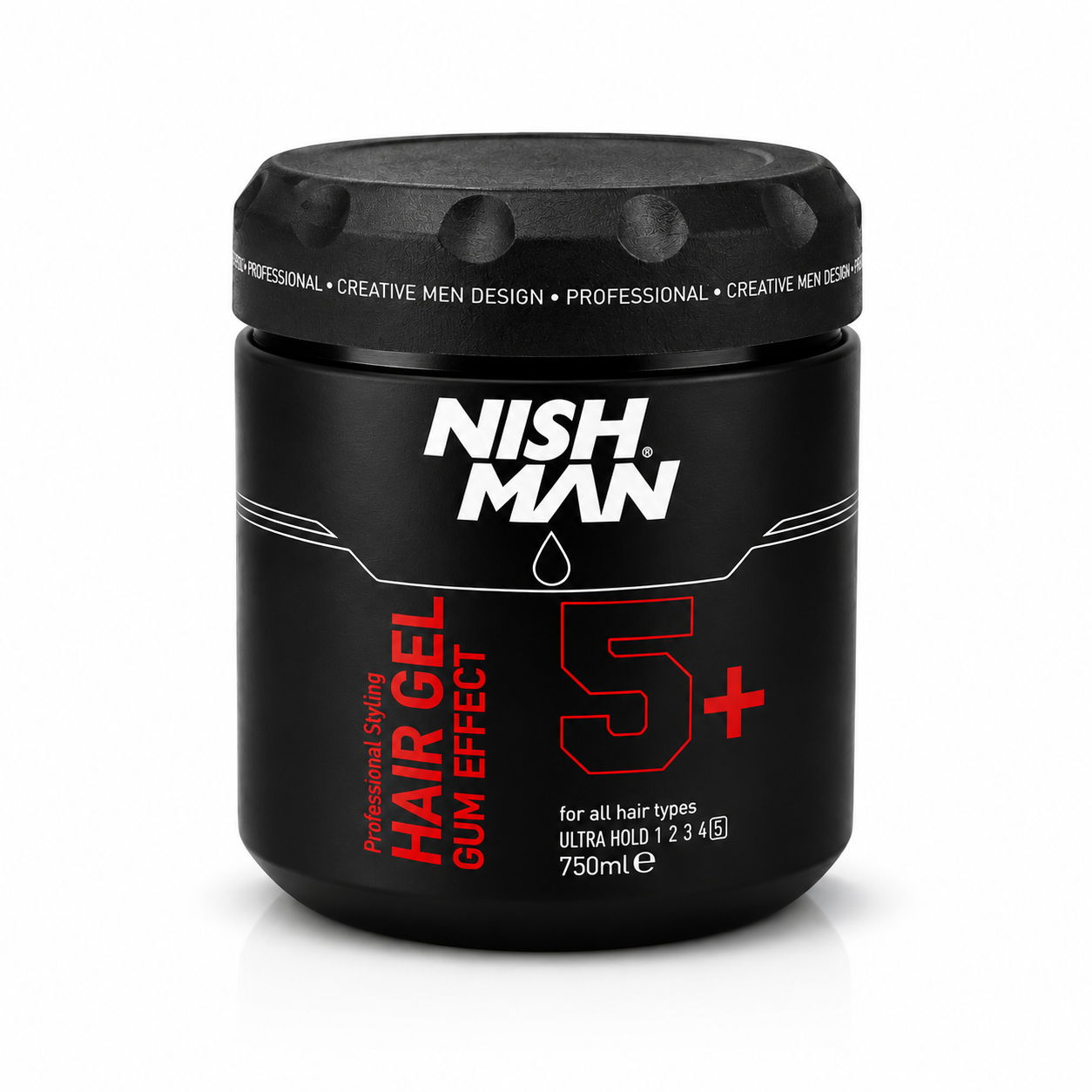 Nishman Gel Moldeador Fuerte 5+ 750ml