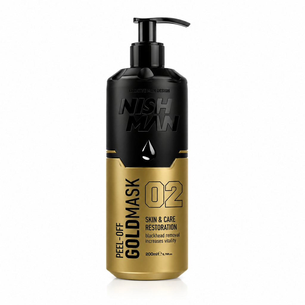 Nishman Mascarilla Dorada Para Puntos Negros 200ml