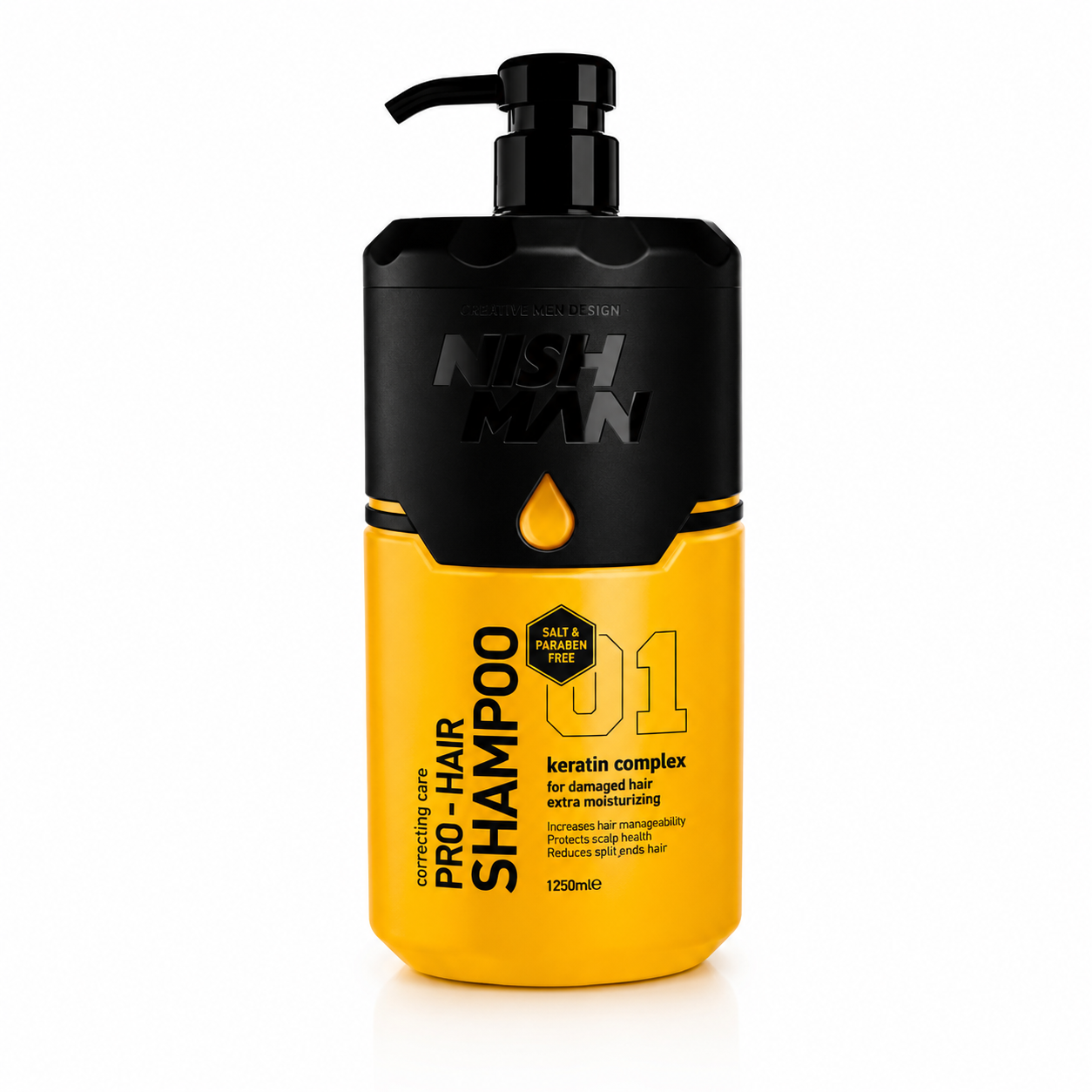 Nishman Shampoo 01 Keratin 1250ml
