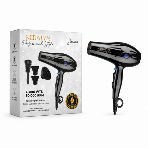 Secador Johnson Keratyn JH-81