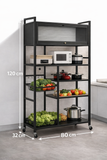 Organizador de cocina multiuso con ruedas