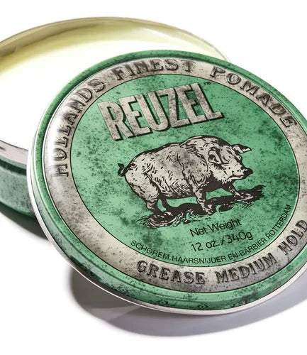 Reuzel Pomada Verde Grease Medium Hold 12oz