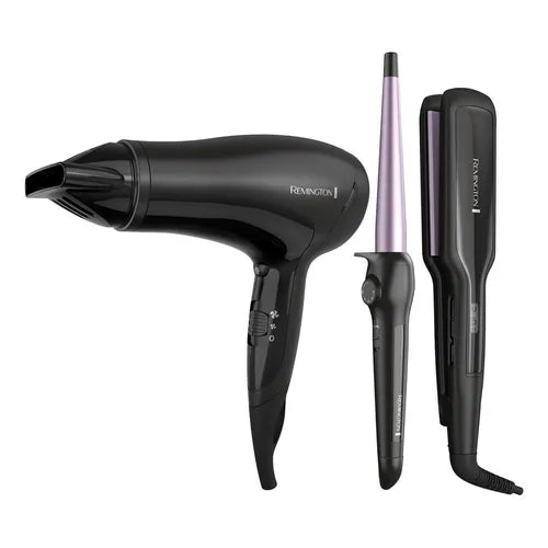 Remington Tricombo Plancha + Secador+ Rizador