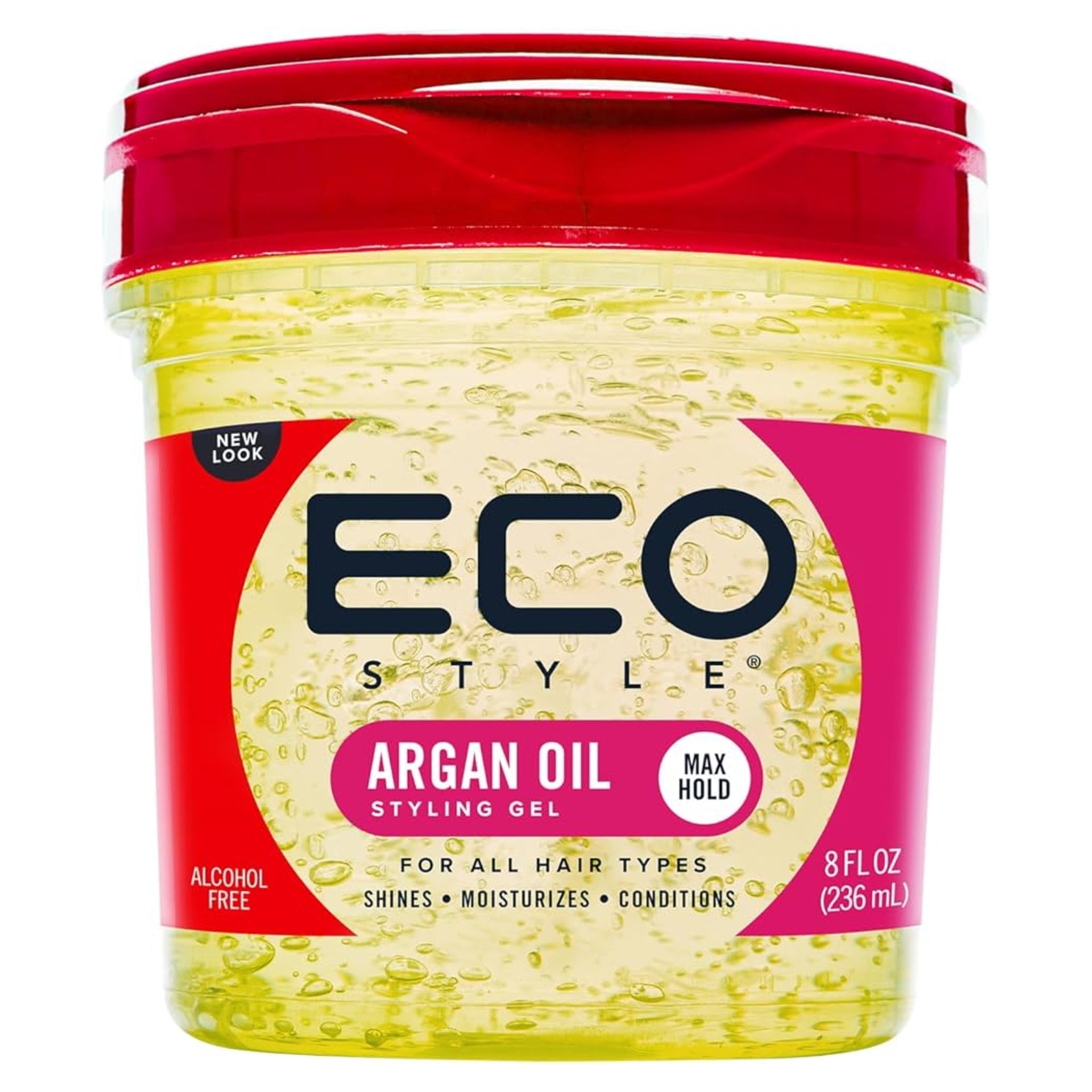 Eco Style Gel Moldeador Aceite De Argan 12OZ