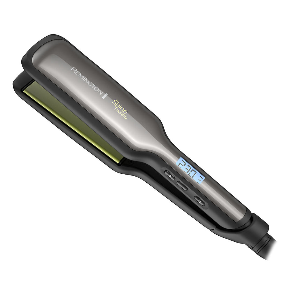 Remington Plancha Ancha Shine Therapy Aguacate