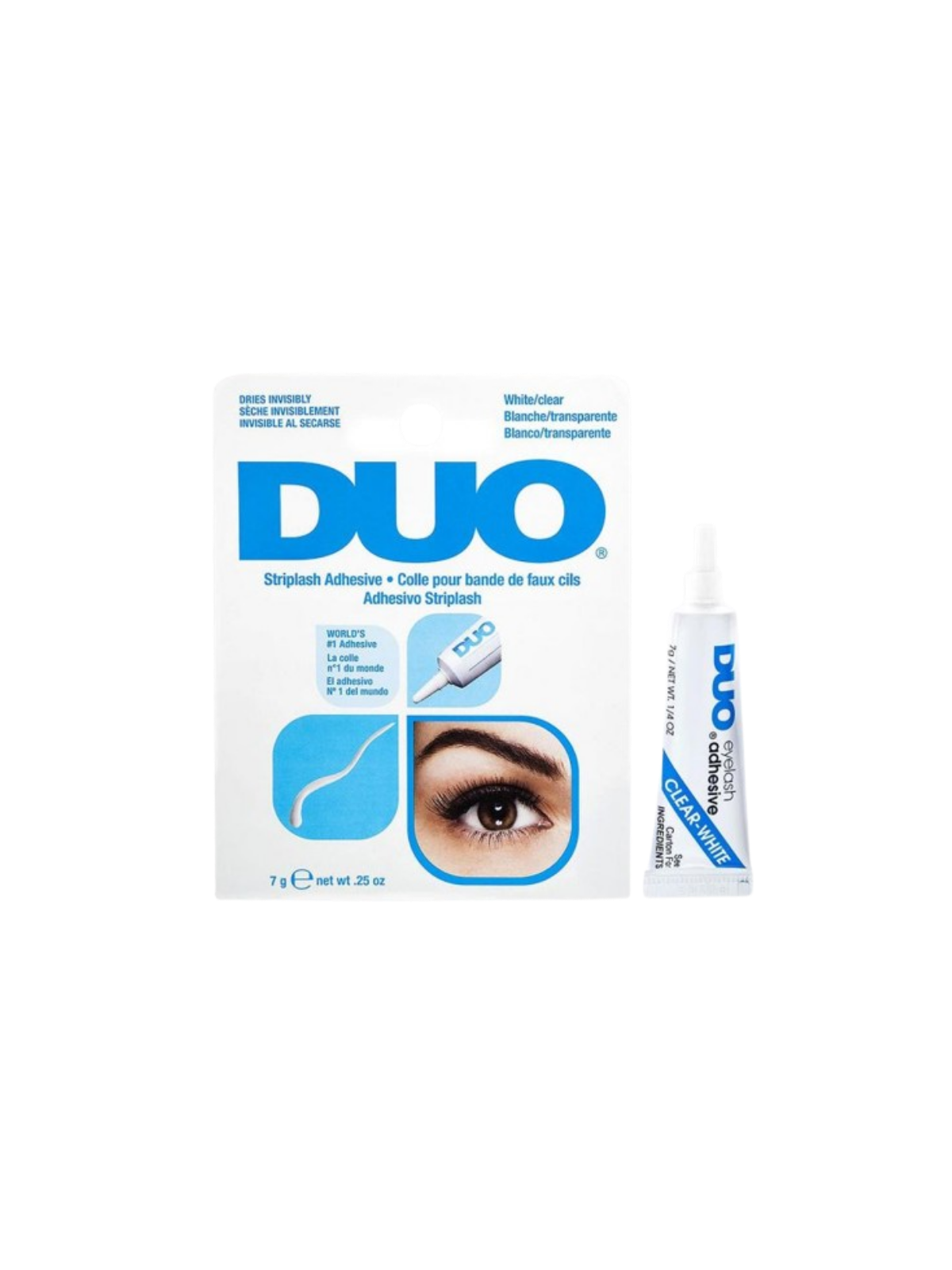 Duo Azul Pegante Pestañas 7g