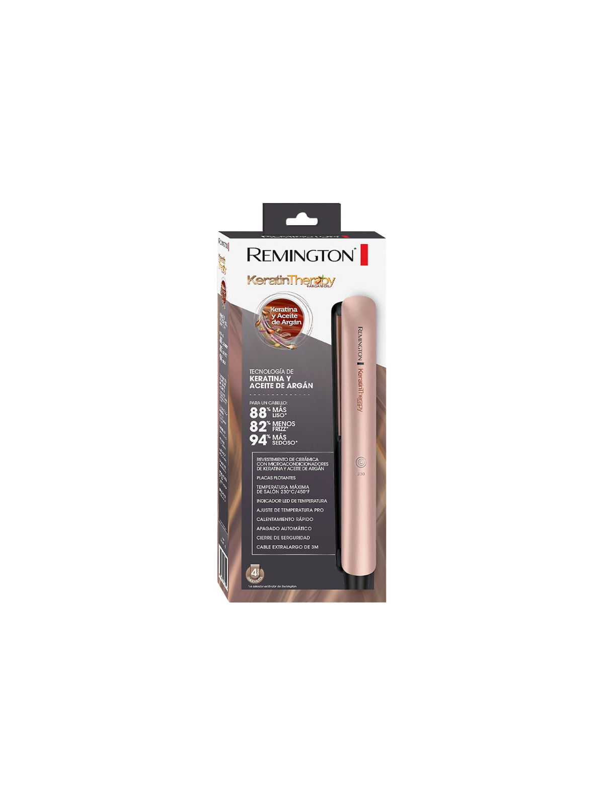 Remington Plancha Keratina Therapy