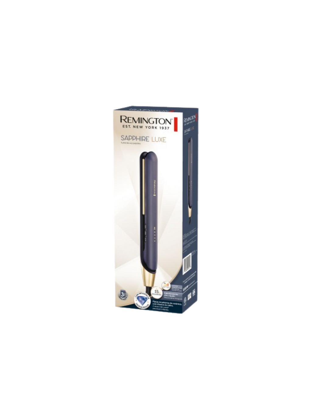 Remington Plancha Sapphire Luxe