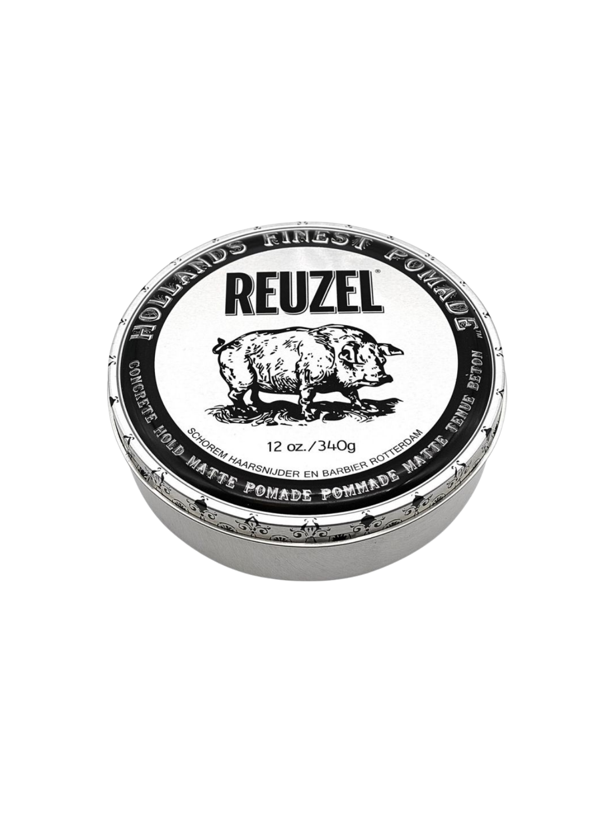 Reuzel Pomada Plateada Concrete Hold Matte 12oz