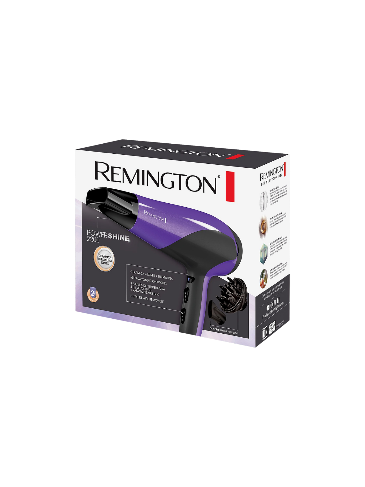 Remington Secador Damage Power Shine