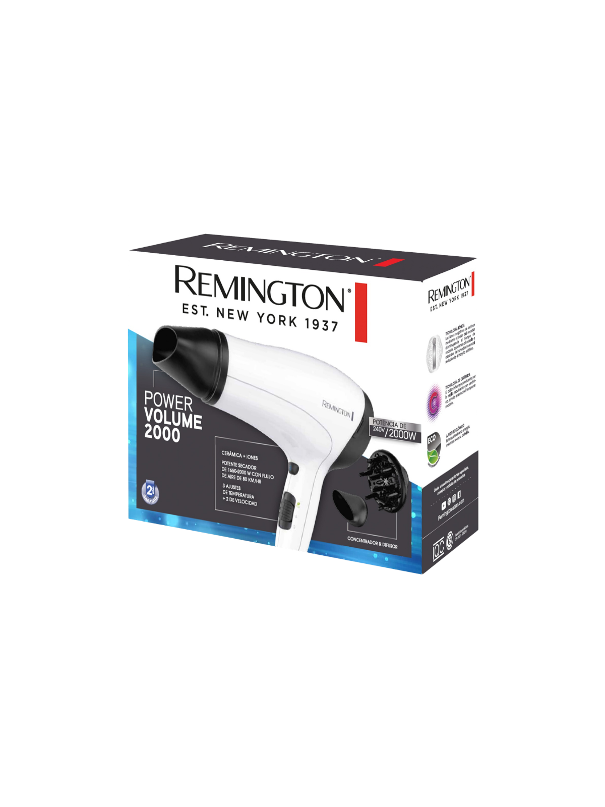 Remington Secador Power Volume 2000