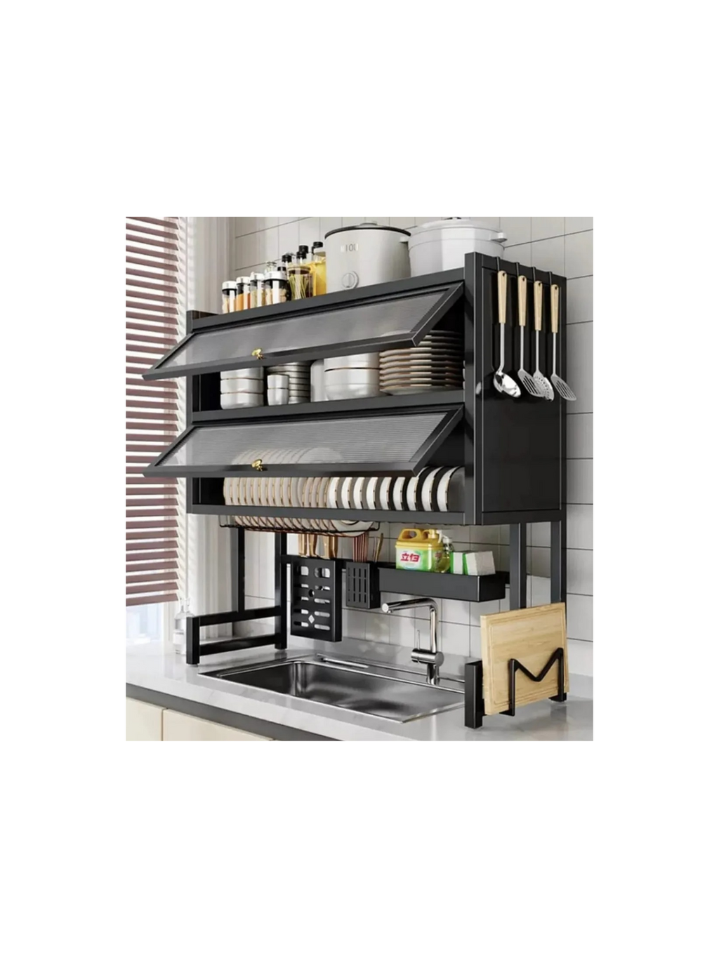 Escurridor De Platos 2 Niveles 85 cm