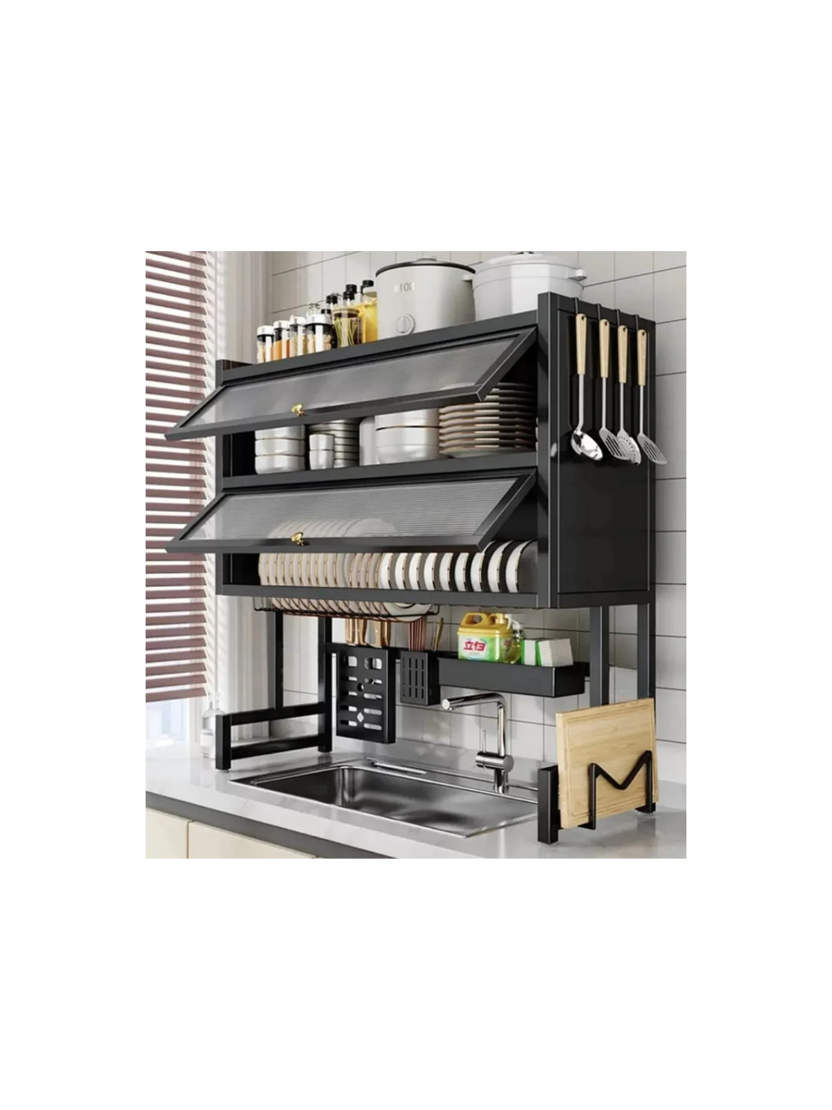 Escurridor De Platos 2 Niveles 85 cm