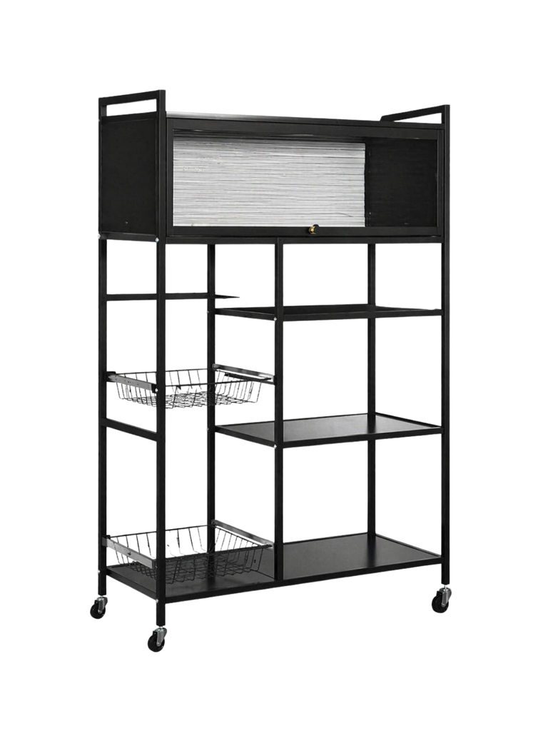 Organizador de cocina multiuso con ruedas