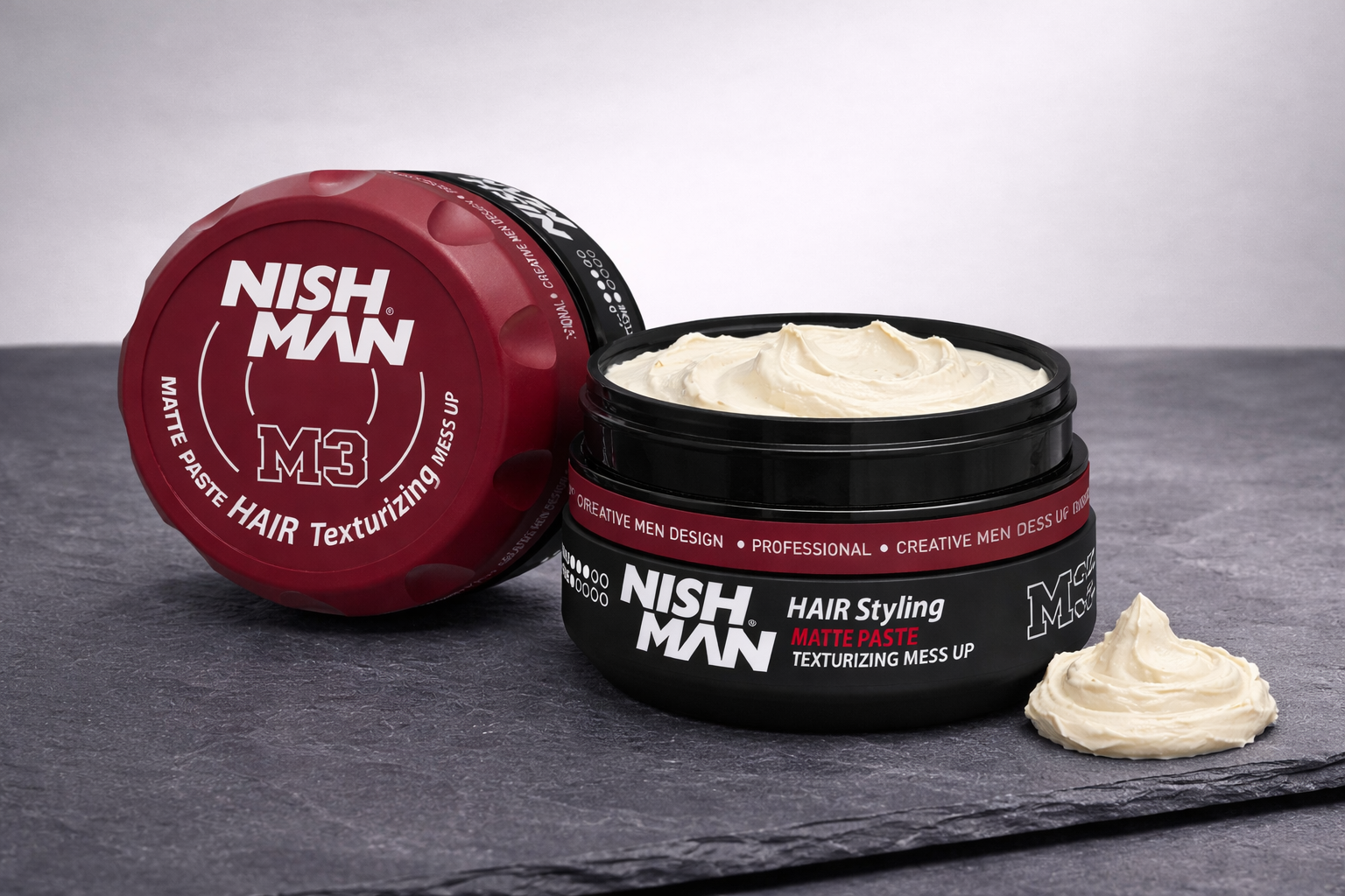 Cera Texturizante Mate Nishman M3 Fijación Fuerte 100ml