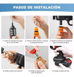 Hidrolavadora Inalámbrica Portátil 48V con 2 Baterías y Maletín